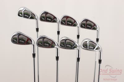 Callaway Epic Iron Set 4-PW AW Project X LZ 95 6.0 Steel Stiff Right Handed 38.5in
