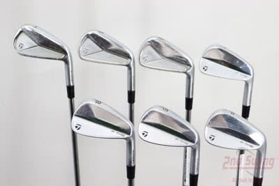 TaylorMade P7MC Iron Set 4-PW FST KBS Tour Steel Stiff Right Handed 38.0in