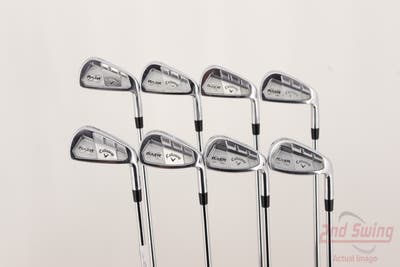 Callaway Razr X Forged Iron Set 3-PW Project X Flighted 6.0 Steel Stiff Right Handed 38.25in