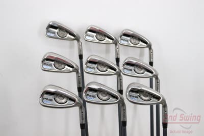 Ping 2016 G Iron Set 4-PW GW SW CFS 70 Graphite Graphite Regular Right Handed Black Dot 38.5in
