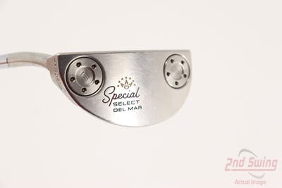 Titleist Scotty Cameron Special Select Del Mar Putter Steel Left Handed 33.5in