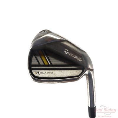 TaylorMade Rocketbladez Single Iron 6 Iron Stock Steel Shaft Steel Stiff Right Handed 38.0in