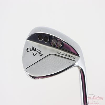 Callaway Jaws Full Toe Raw Face Chrome Wedge Lob LW 58° 10 Deg Bounce J Grind True Temper Dynamic Gold 115 Steel Wedge Flex Right Handed 35.0in