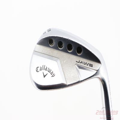 Callaway Jaws Full Toe Raw Face Chrome Wedge Lob LW 58° 10 Deg Bounce R Grind Dynamic Gold Spinner TI 115 Steel Wedge Flex Right Handed 34.75in