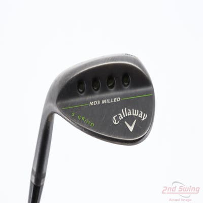 TaylorMade Milled Grind 3 Raw Chrome Wedge Lob LW 58° 11 Deg Bounce SB Dynamic Gold Tour Issue S200 Steel Wedge Flex Right Handed 35.0in