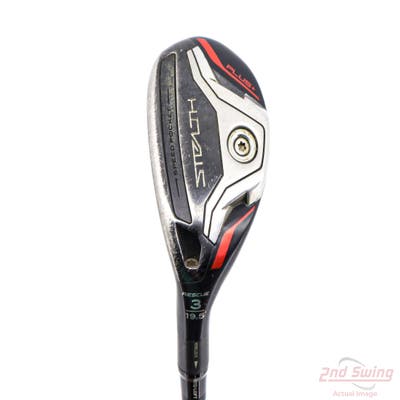 TaylorMade Stealth Plus Rescue Hybrid 3 Hybrid 19.5° PX HZRDUS Smoke Red RDX 80 Graphite Stiff Left Handed 40.25in