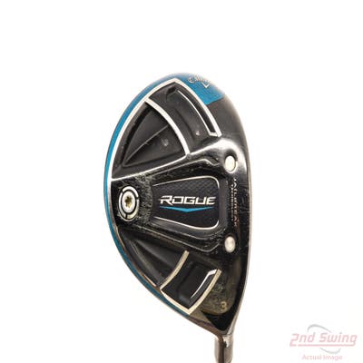 Callaway Rogue Fairway Wood 3 Wood 3W Aldila NVS 55 Graphite Stiff Right Handed 42.25in