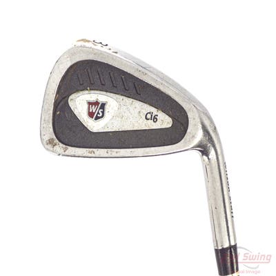Wilson Staff Staff Ci6 Single Iron 3 Iron Stock Steel Shaft Steel Stiff Right Handed 39.5in