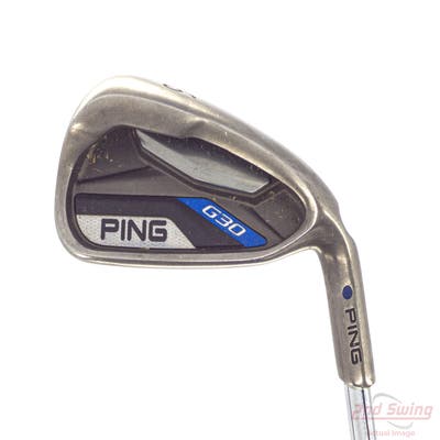 Ping G30 Single Iron 6 Iron Ping CFS Distance Steel Stiff Right Handed Blue Dot 38.0in