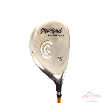 Cleveland Launcher Fairway Wood 3 Wood 3W 15° Fujikura Launcher Gold Graphite Regular Right Handed 43.25in