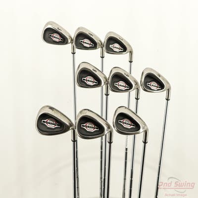 Callaway 2002 Big Bertha Iron Set 5-PW AW GW SW LW Callaway Big Bertha Steel Steel Uniflex Right Handed STD