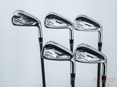 Srixon ZX7 MK II/ZX5 MK II Combo Iron Set 6-PW FST KBS $-Taper Black PVD Steel Stiff Right Handed STD