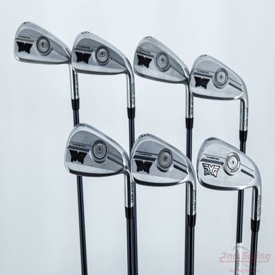 PXG 0311 P Gen7 Iron Set 4-PW UST Mamiya Recoil 75 Dart Graphite Stiff Right Handed +1/2"