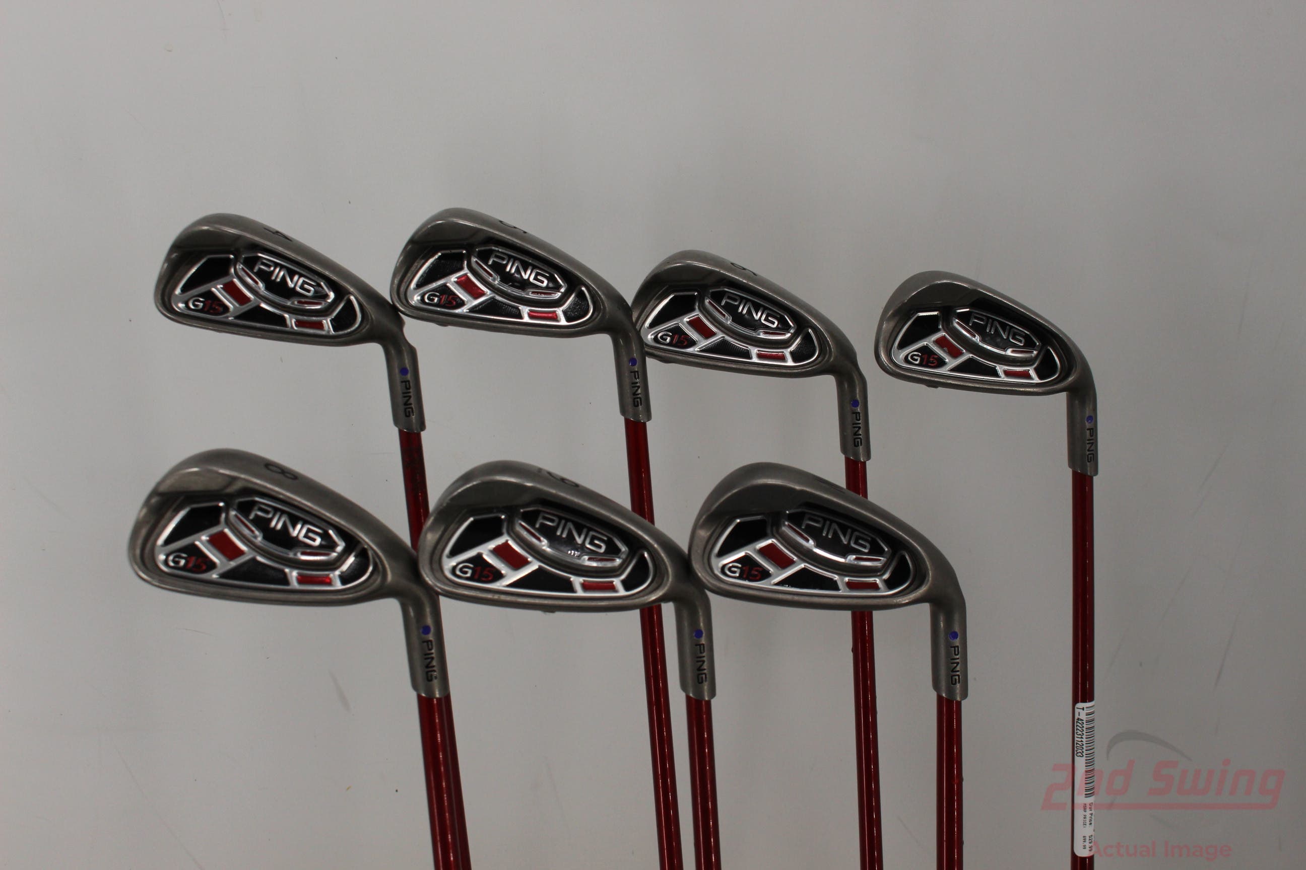 Ping G15 Iron Set 4PW Ping TFC 149I Graphite Regular Right Handed