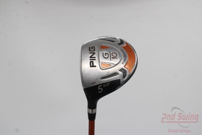 Ping G10 Fairway Wood 5 Wood 5W 18.5° Ping TFC 129F Graphite Stiff Left Handed 42.5in