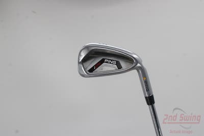 Ping I25 Single Iron 6 Iron Ping CFS Steel Stiff Right Handed Yellow Dot 37.5in