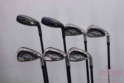 Callaway Steelhead XR Combo Iron Set 4H 5H 6-PW Project X HZRDUS Blue 55g Graphite Regular Right Handed 37.5in