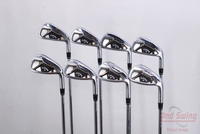 Callaway Apex 21 Iron Set 4-PW AW FST KBS MAX 90 Steel Regular Right Handed 38.25in