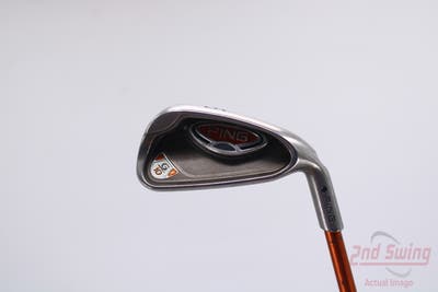 Ping G10 Single Iron 6 Iron Ping TFC 129I Graphite Regular Right Handed Black Dot 37.25in