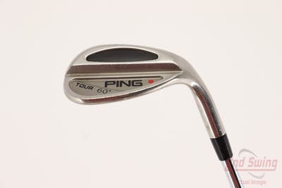 Ping Tour Chrome Wedge Lob LW 60° Stock Steel Wedge Flex Right Handed Red dot 35.0in