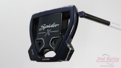 TaylorMade Spider X Navy Putter Straight Arc Steel Right Handed 34.0in
