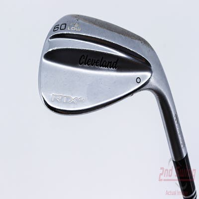 Cleveland RTX 4 Tour Satin Wedge Lob LW 60° 6 Deg Bounce Project X LZ 6.0 Steel Stiff Right Handed 35.0in