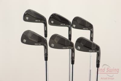 Sub 70 659 MB Forged Black Iron Set 5-PW True Temper Dynalite Gold 300 Steel Stiff Right Handed 38.75in