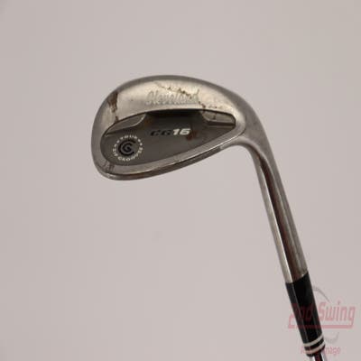 Cleveland CG16 Chrome Zip Groove Wedge Lob LW 60° 8 Deg Bounce Cleveland Traction Wedge Steel Wedge Flex Right Handed 35.0in