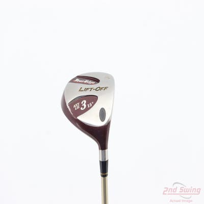 Tour Edge Lift Off Fairway Wood 3 Wood 3W 15° Custom Graphite Shaft Graphite Ladies Right Handed 42.75in