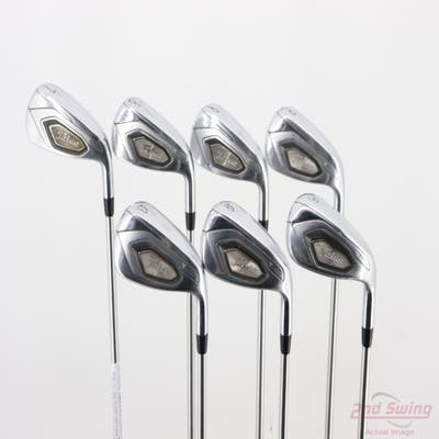 Titleist T400 Iron Set 7-PW AW GW SW Mitsubishi Fubuki MV-Series 55 Graphite Regular Right Handed +1/4"