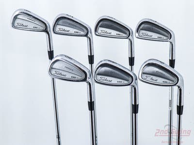 Titleist 690 CB Forged Iron Set 4-PW True Temper Dynamic Gold Steel Stiff Right Handed