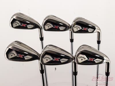 Callaway 2013 X Hot Iron Set 5-PW True Temper Speed Step 85 Steel Regular Right Handed +1/2"