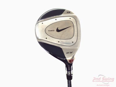 Nike T-40 Oversize Fairway Wood 9 Wood 9W 23° Stock Steel Shaft Steel Regular Right Handed 41.25in