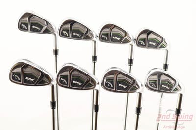 Callaway Epic Iron Set 4-GW Project X LZ 95 6.0 Steel Stiff Right Handed +1"