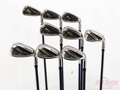 TaylorMade SIM2 MAX Iron Set 5-PW GW SW LW Fujikura Ventus Blue 5 Graphite Regular Right Handed -1/4"