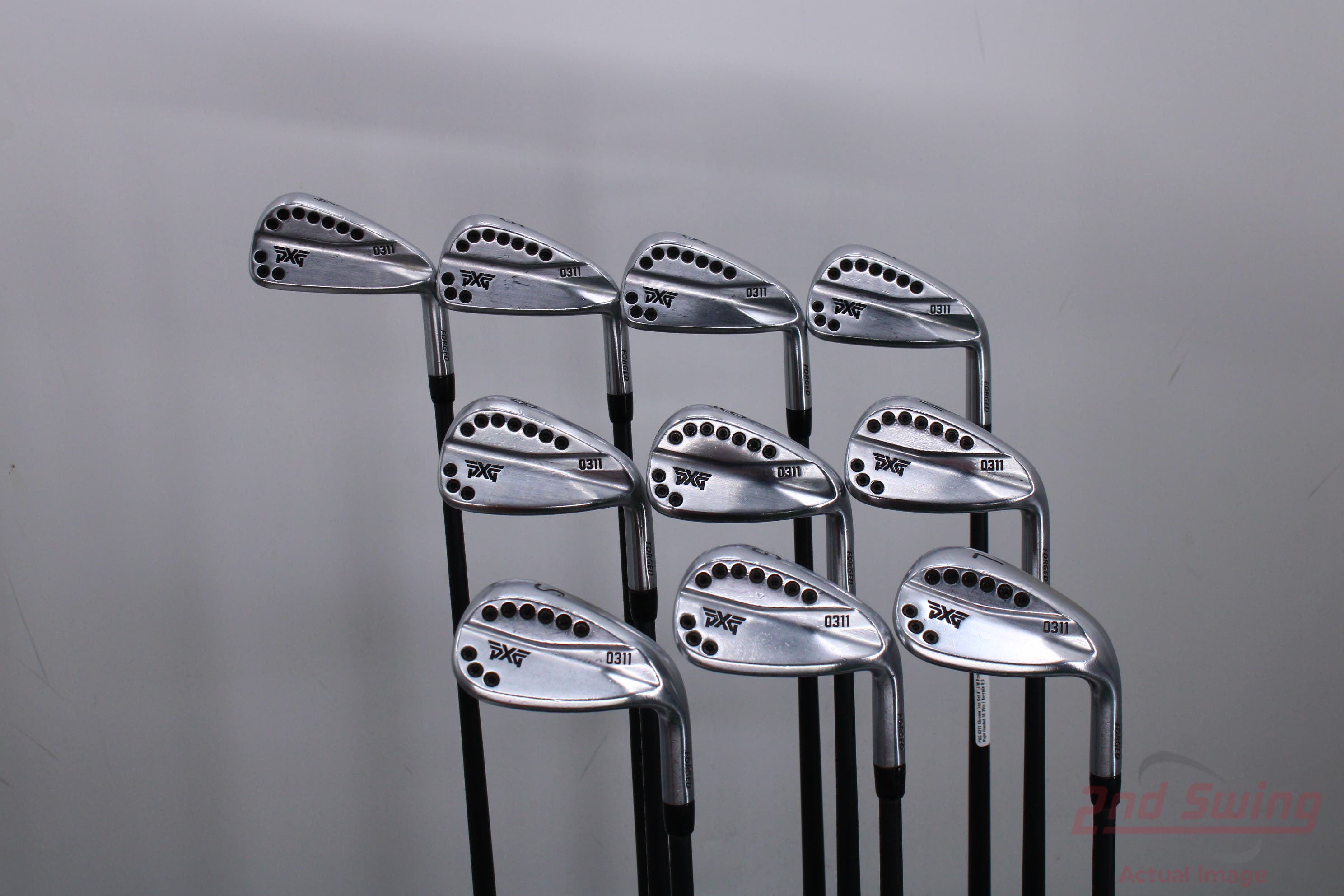 PXG 0311 Chrome Iron Set 4LW Project X LZ Tour 6.0 Graphite Stiff