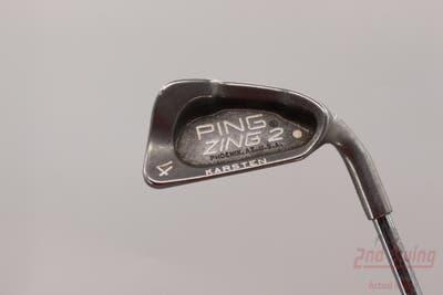 Ping Zing 2 Single Iron 4 Iron Stock Steel Stiff Right Handed White Dot 39.0in