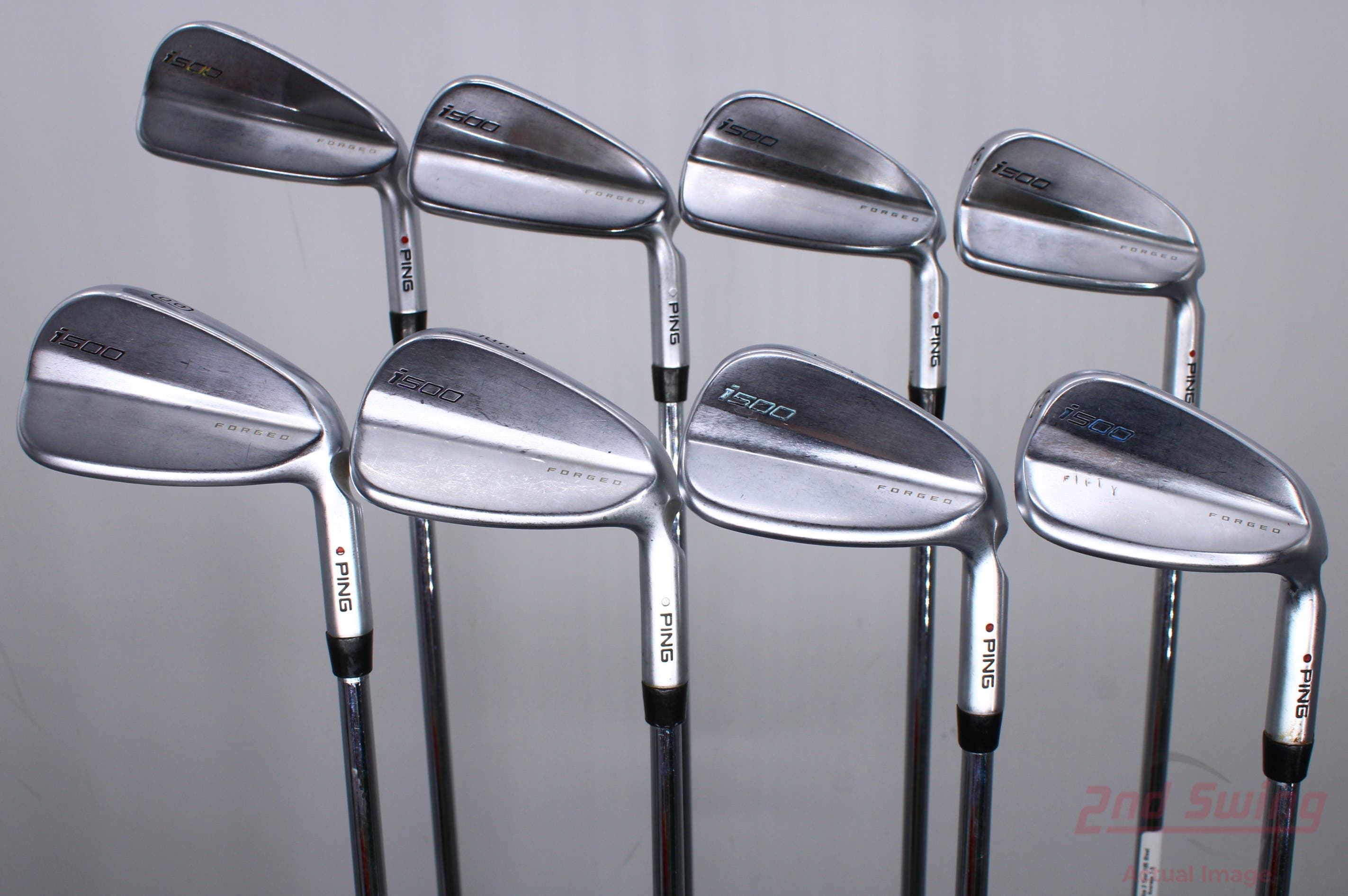 PING i500フォージド白ドット6〜Uアイアン モーダス3ツアー105 S