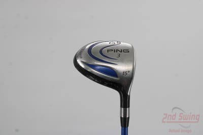 Ping G5 Fairway Wood 3 Wood 3W 15° Grafalloy ProLaunch Blue 75 Graphite Regular Right Handed 43.25in