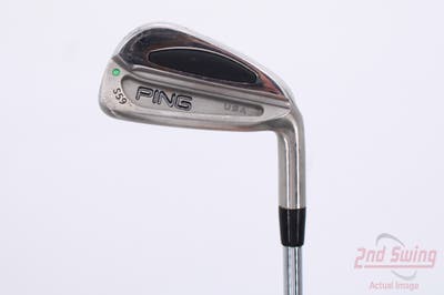 Ping S59 Single Iron 6 Iron Stock Steel Shaft Steel Stiff Right Handed Green Dot 37.5in