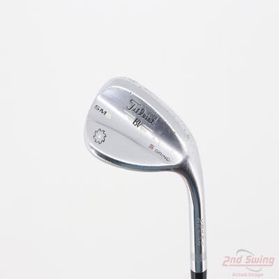 Titleist Vokey SM6 Tour Chrome Wedge Lob LW 58° 10 Deg Bounce S Grind SM6 BV Steel Wedge Flex Right Handed 35.0in