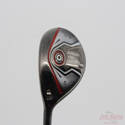 Callaway 2015 Great Big Bertha Fairway Wood 5 Wood 5W 18° Mitsubishi Kuro Kage Black TiNi 50 Graphite Senior Left Handed 42.5in
