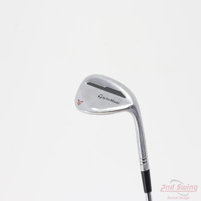 TaylorMade Milled Grind Satin Chrome Wedge Lob LW 58° 11 Deg Bounce SB True Temper Dynamic Gold Steel Stiff Right Handed 35.25in