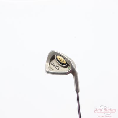 Ping i3 Blade Single Iron 6 Iron Ping JZ Steel Regular Right Handed Green Dot 37.5in