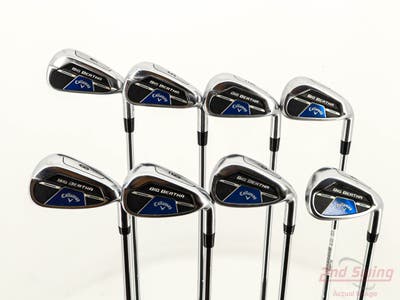 Callaway Big Bertha B21 Iron Set 4-PW AW True Temper Elevate ETS 115 Steel Stiff Right Handed +1/4"