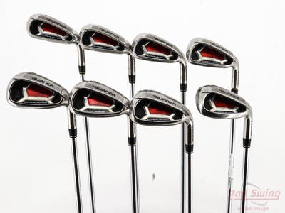 TaylorMade Burner Superlaunch Iron Set 4-PW AW TM Burner Superfast 85 Steel Regular Right Handed +1"