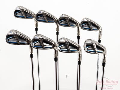 TaylorMade SIM MAX OS Iron Set 4-PW AW True Temper Elevate 95 VSS Steel Stiff Right Handed -1/4"