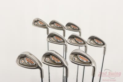 Ping i10 Iron Set 4-PW AW LW Ping AWT Steel Stiff Right Handed Black Dot +1/4"