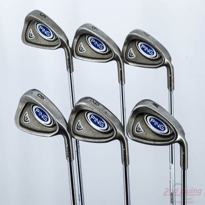 Ping i5 Iron Set 5-PW Ping AWT with Cushin Insert Steel Regular Right Handed White Dot +1 1/4"
