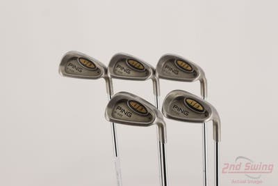 Ping i3 Oversize Iron Set 7-PW SW Ping JZ Steel Stiff Right Handed Black Dot +1/2"